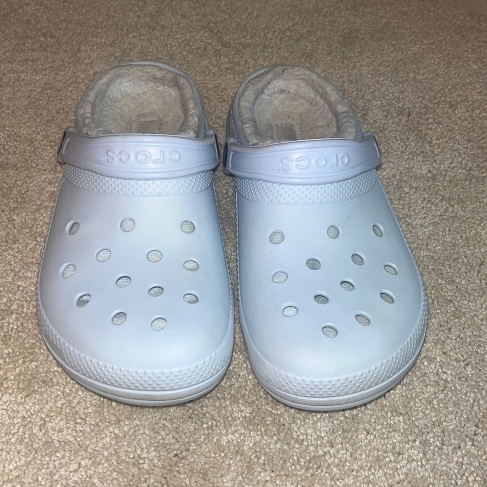 Fuzzy Crocs